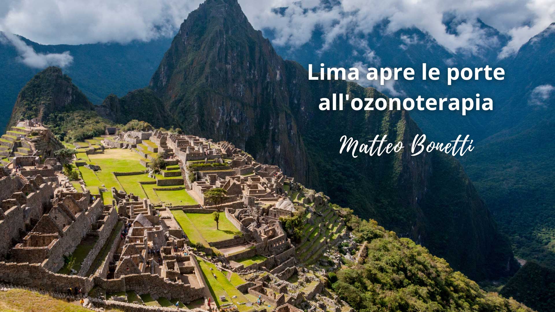 Lima apre le porte all'ozonoterapia